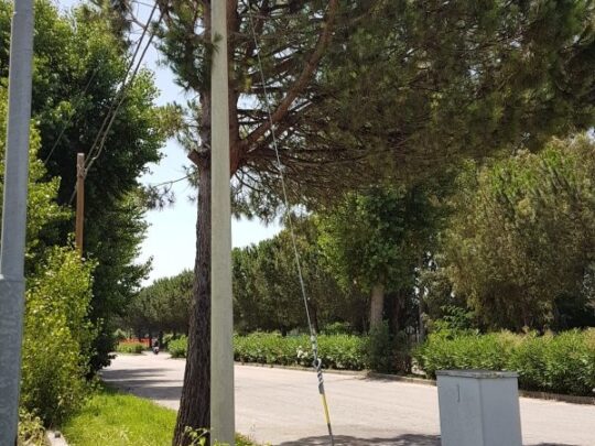 Cavo di ancoraggio in acciaio