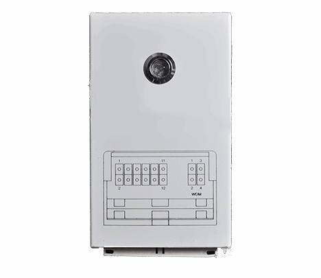 Scatola di distribuzione ottica a parete